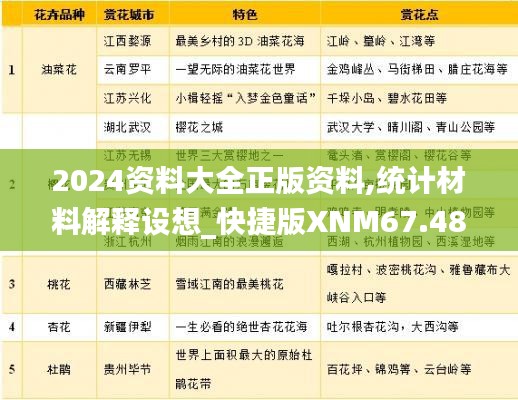 2024资料大全正版资料,统计材料解释设想_快捷版XNM67.487