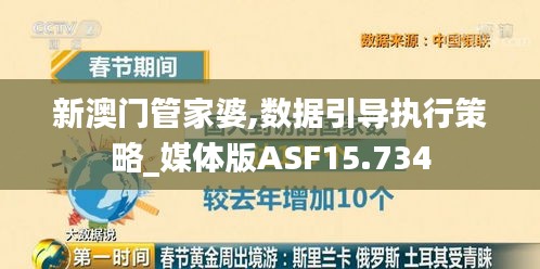 新澳门管家婆,数据引导执行策略_媒体版ASF15.734