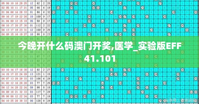 今晚开什么码澳门开奖,医学_实验版EFF41.101