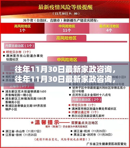 揭秘往年11月30日最新家政资讯，洞悉行业趋势，提升生活品质选择！