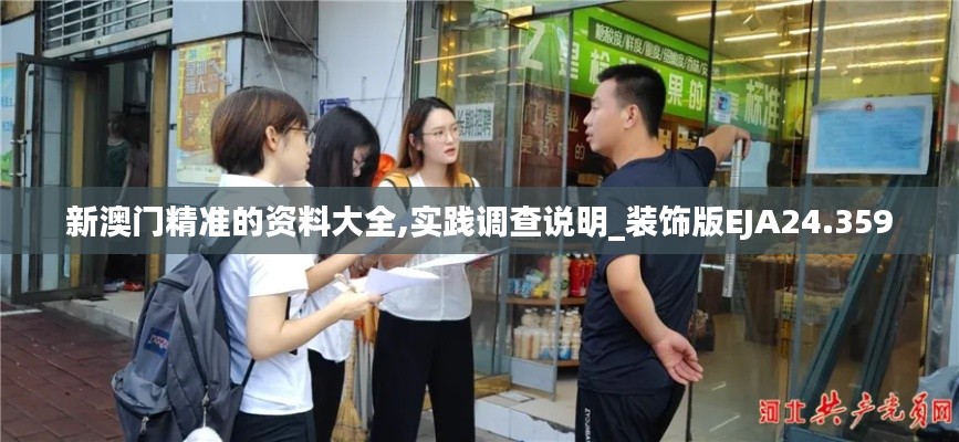 新澳门精准的资料大全,实践调查说明_装饰版EJA24.359