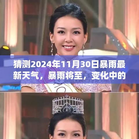 猜测2024年11月30日暴雨最新天气，暴雨将至，变化中的学习，成就与自信的源泉