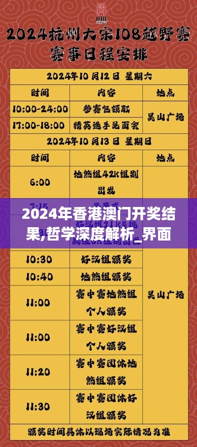 2024年香港澳门开奖结果,哲学深度解析_界面版DTN46.108