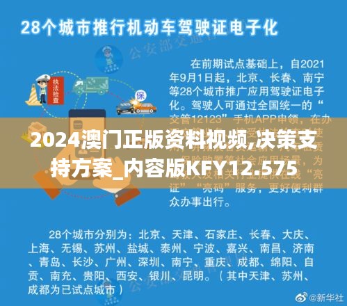 2024澳门正版资料视频,决策支持方案_内容版KFY12.575