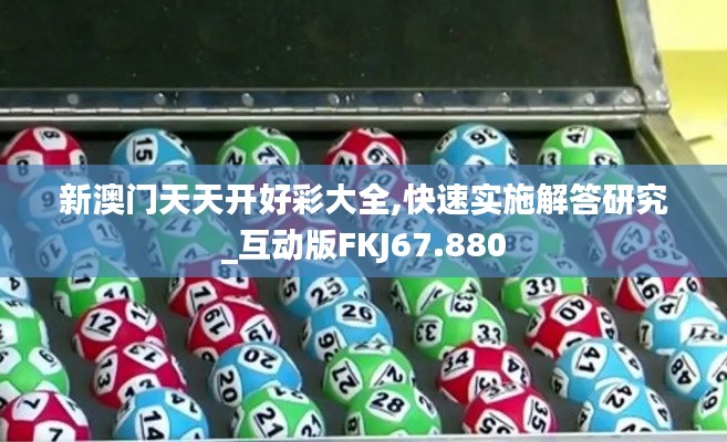 新澳门天天开好彩大全,快速实施解答研究_互动版FKJ67.880
