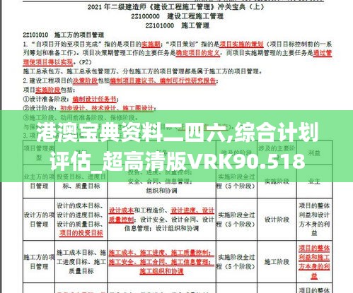 港澳宝典资料二四六,综合计划评估_超高清版VRK90.518