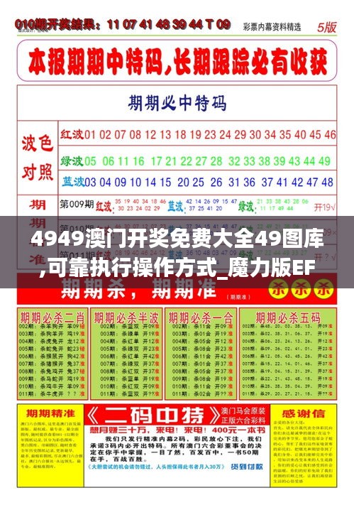 4949澳门开奖免费大全49图库,可靠执行操作方式_魔力版EFP20.202