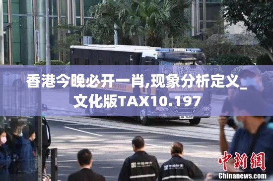 香港今晚必开一肖,现象分析定义_文化版TAX10.197
