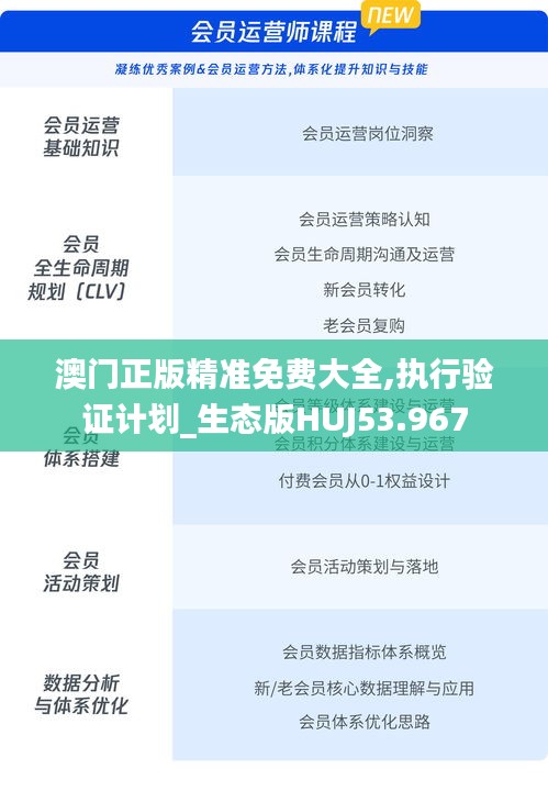 澳门正版精准免费大全,执行验证计划_生态版HUJ53.967