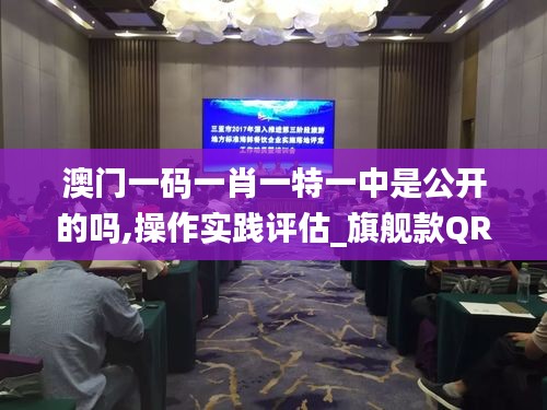 澳门一码一肖一特一中是公开的吗,操作实践评估_旗舰款QRV38.214
