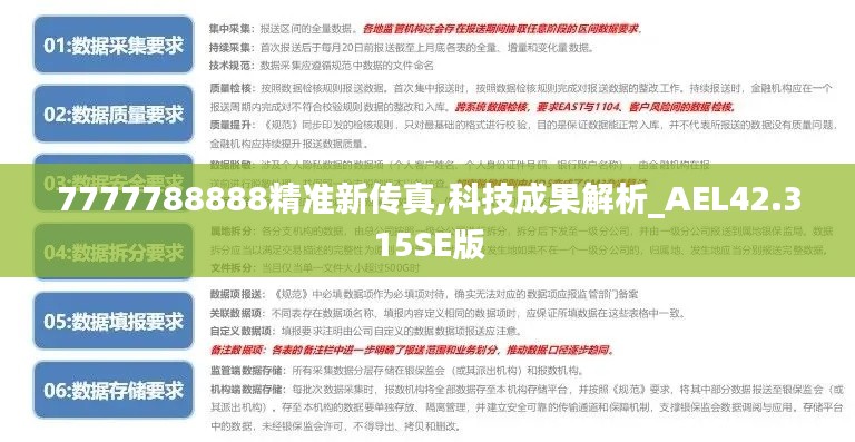 7777788888精准新传真,科技成果解析_AEL42.315SE版