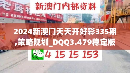 2024新澳门天天开好彩335期,策略规划_DQQ3.479稳定版