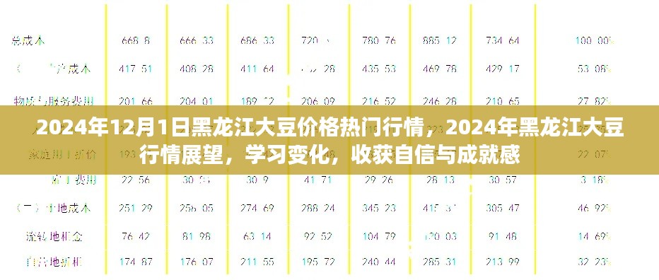 2024年黑龙江大豆市场行情展望，学习变化，收获自信与成就感