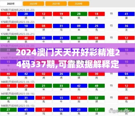 2024澳门天天开好彩精准24码337期,可靠数据解释定义_10DM52.926-2