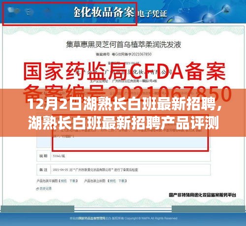 湖熟长白班最新招聘及评测报告全面解析