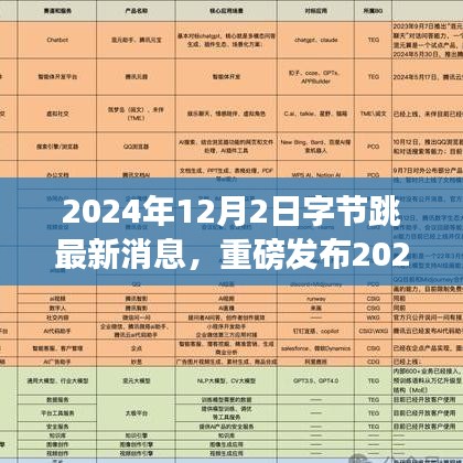 2024年字节跳动革新重磅发布，跃动未来科技震撼，开启智能生活新纪元