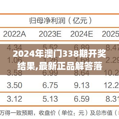 2024年澳门338期开奖结果,最新正品解答落实_VR65.862-2