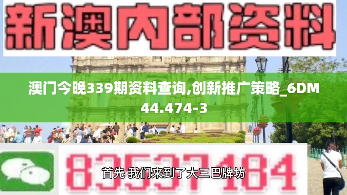 澳门今晚339期资料查询,创新推广策略_6DM44.474-3
