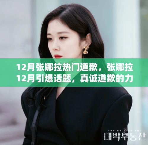 张娜拉引爆话题，真诚道歉的力量，引发网友热议的道歉事件回顾