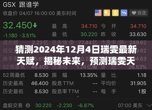揭秘预测，2024年12月4日瑞雯天赋进化之路（最新猜测）