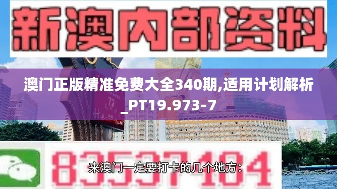 澳门正版精准免费大全340期,适用计划解析_PT19.973-7
