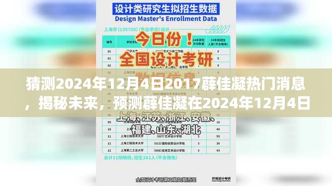 揭秘未来，薜佳凝在2024年12月4日的热门消息展望