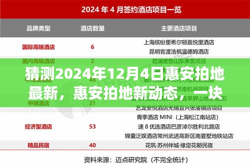 惠安拍地新动态揭秘，未来家园的温暖故事与地块发展展望（猜测至2024年12月4日）