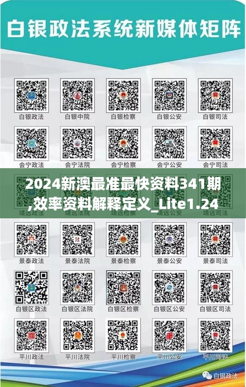 2024新澳最准最快资料341期,效率资料解释定义_Lite1.245