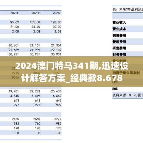 2024澳门特马341期,迅速设计解答方案_经典款8.678
