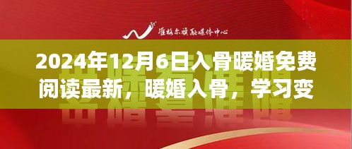 暖婚入骨，开启自信人生新篇章（最新免费阅读）