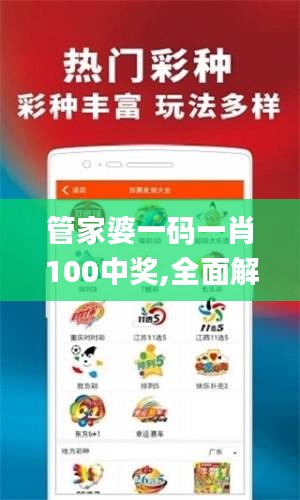 管家婆一码一肖100中奖,全面解析与深度体验_LT2.861