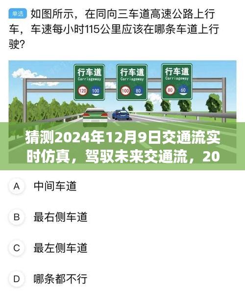 驾驭未来交通流，揭秘2024年交通仿真挑战与励志之旅的实时仿真探索之路。