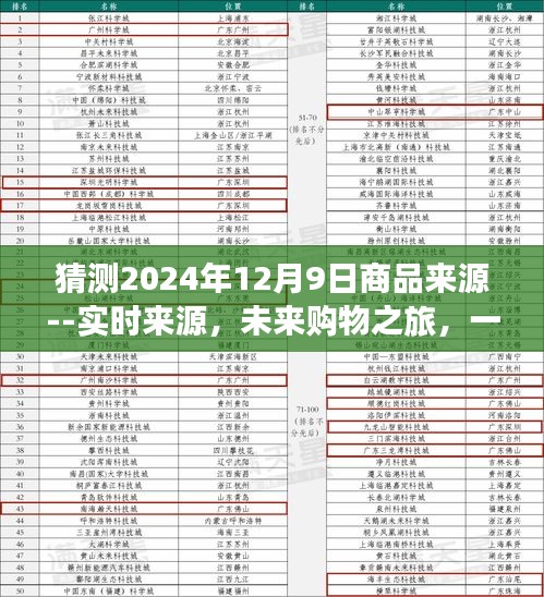 未来购物之旅，一家人预测2024年商品实时来源的奇妙之旅