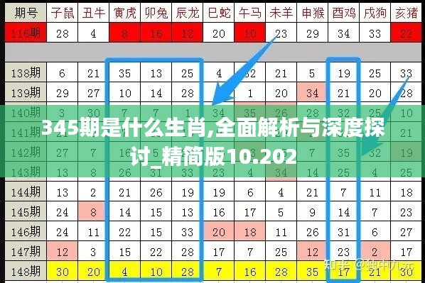 345期是什么生肖,全面解析与深度探讨_精简版10.202