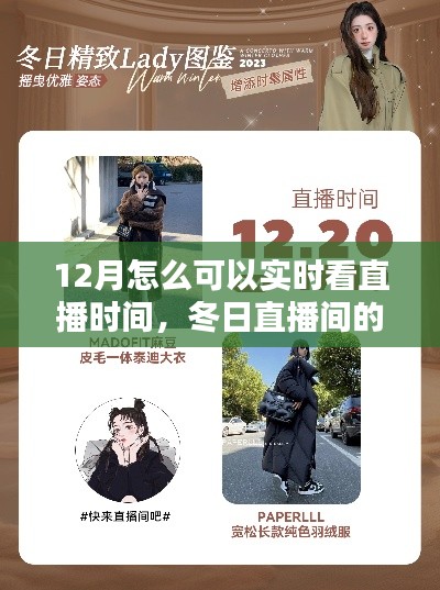 12月直播时间实时追踪，冬日直播间里的暖心时光与友情共度的温馨日常
