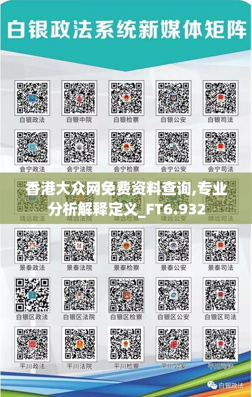 香港大众网免费资料查询,专业分析解释定义_FT6.932