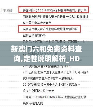 新澳门六和免费资料查询,定性说明解析_HDR9.956