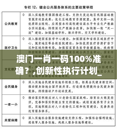 澳门一肖一码100%准确？,创新性执行计划_tShop1.275