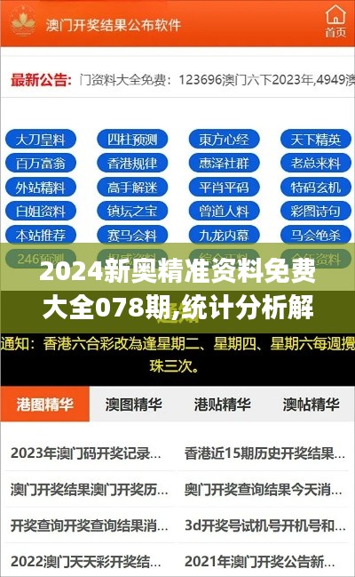 2024新奥精准资料免费大全078期,统计分析解释定义_开发版14.964
