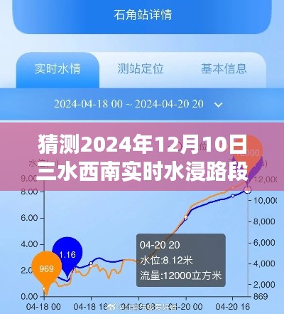 深度分析与预测，猜测2024年12月10日三水西南实时水浸路段状况