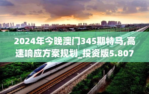 2024年今晚澳门345期特马,高速响应方案规划_投资版5.807