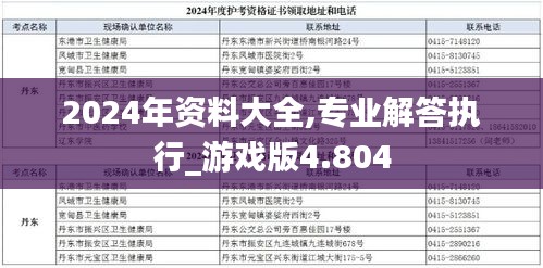 2024年资料大全,专业解答执行_游戏版4.804
