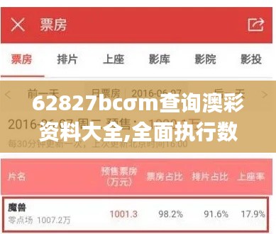 62827bcσm查询澳彩资料大全,全面执行数据方案_苹果7.911