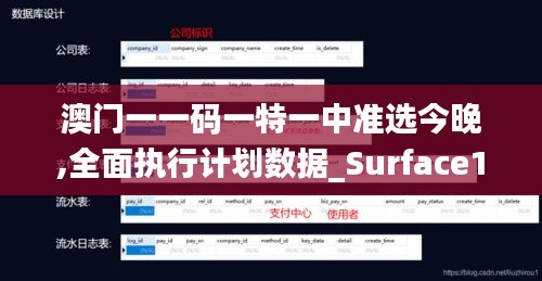 澳门一一码一特一中准选今晚,全面执行计划数据_Surface1.752