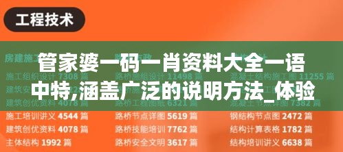 管家婆一码一肖资料大全一语中特,涵盖广泛的说明方法_体验版9.710