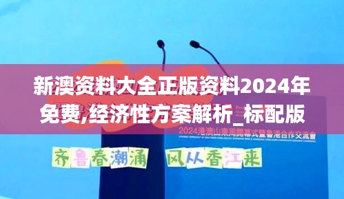 新澳资料大全正版资料2024年免费,经济性方案解析_标配版1.463