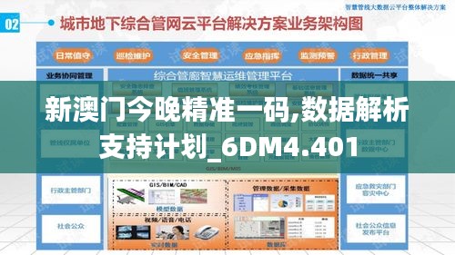 新澳门今晚精准一码,数据解析支持计划_6DM4.401