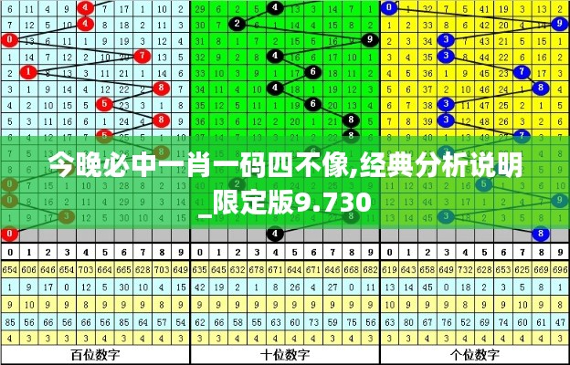 今晚必中一肖一码四不像,经典分析说明_限定版9.730