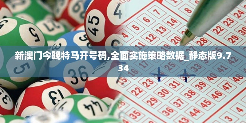 新澳门今晚特马开号码,全面实施策略数据_静态版9.734