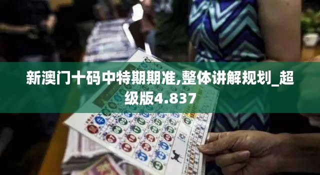 新澳门十码中特期期准,整体讲解规划_超级版4.837